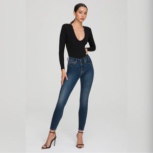 GOOD AMERICAN Good Leg Jeans Sz 4